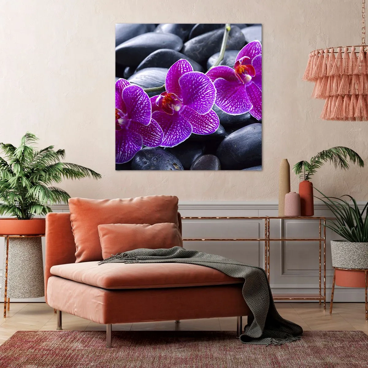 Obraz na plátne - Kamene sa rozžiarili nadšením - 60x60 cm