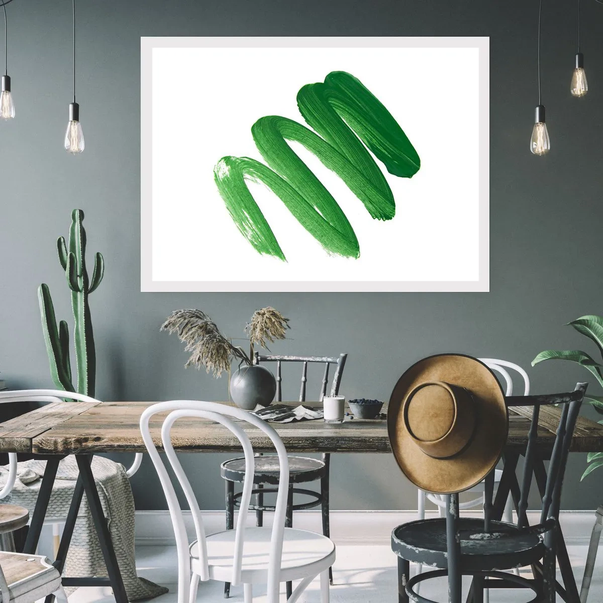 Plagát - Zelený žart - 40x30 cm