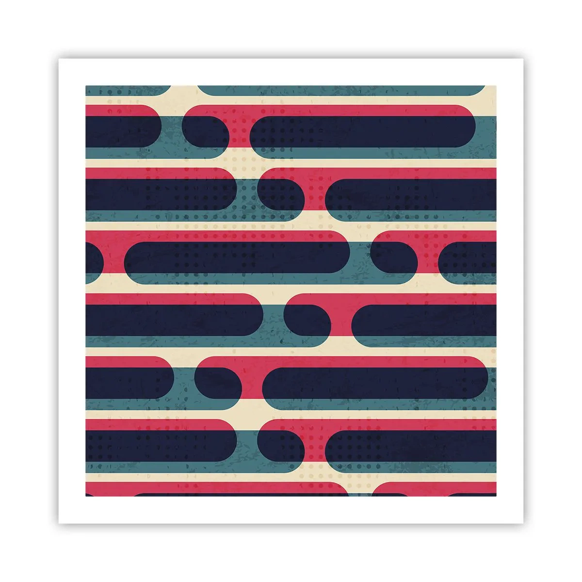 Plagát - Dovnútra a dopredu - 60x60 cm
