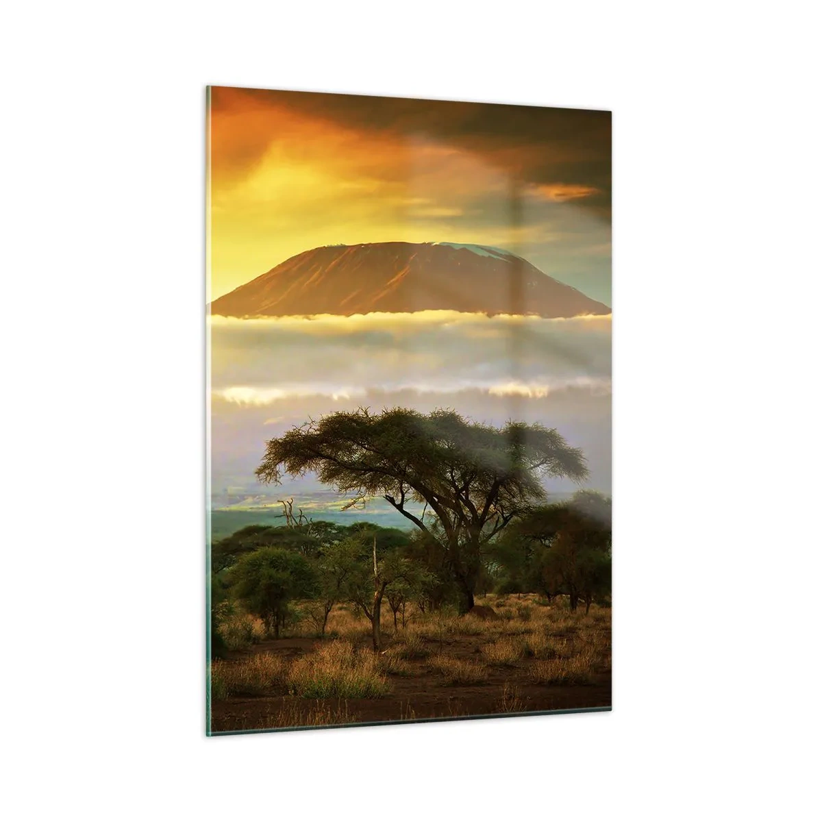 Obraz na skle - Sen cestovateľa - 50x70 cm