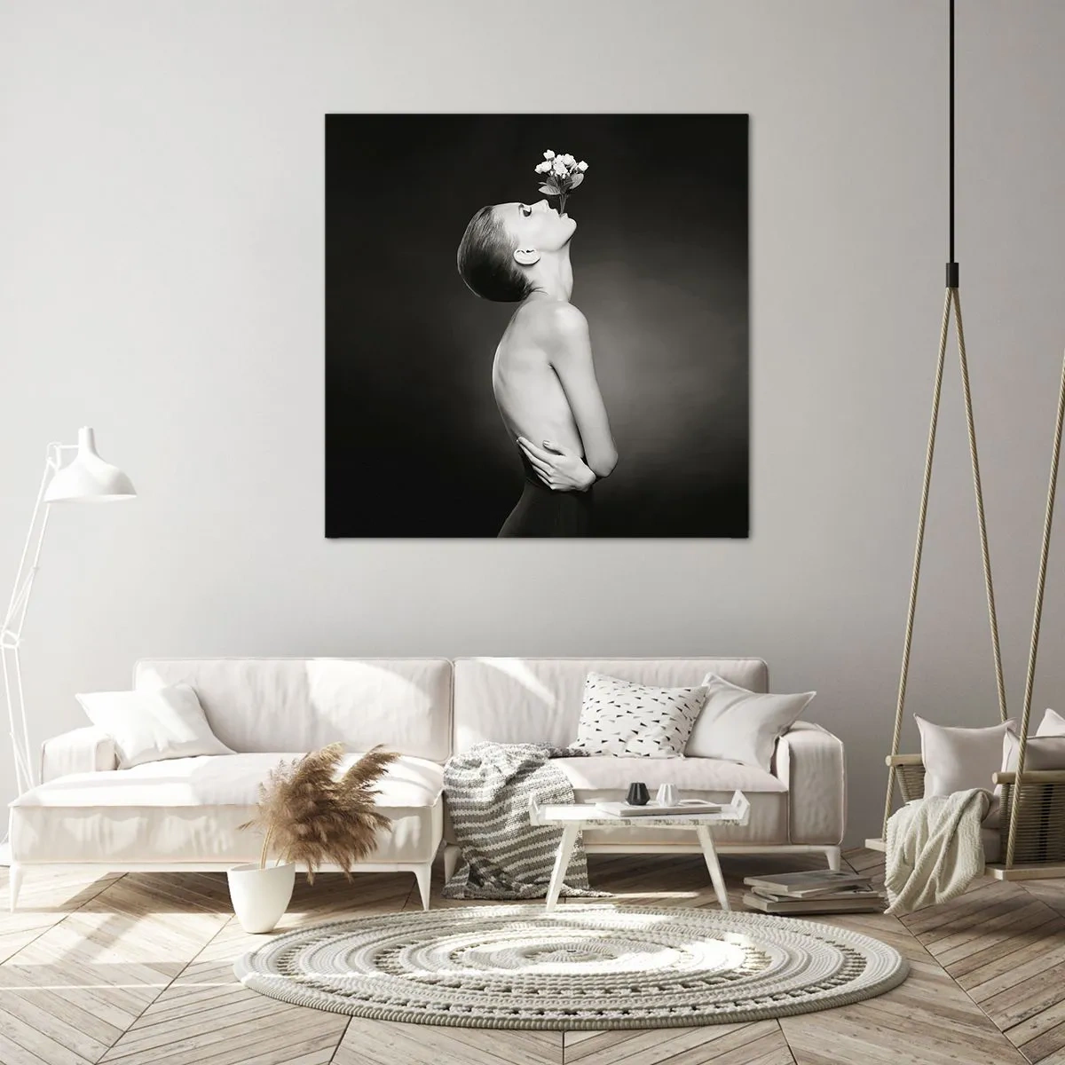 Obraz na plátne - Excentrická elegancia - 70x70 cm