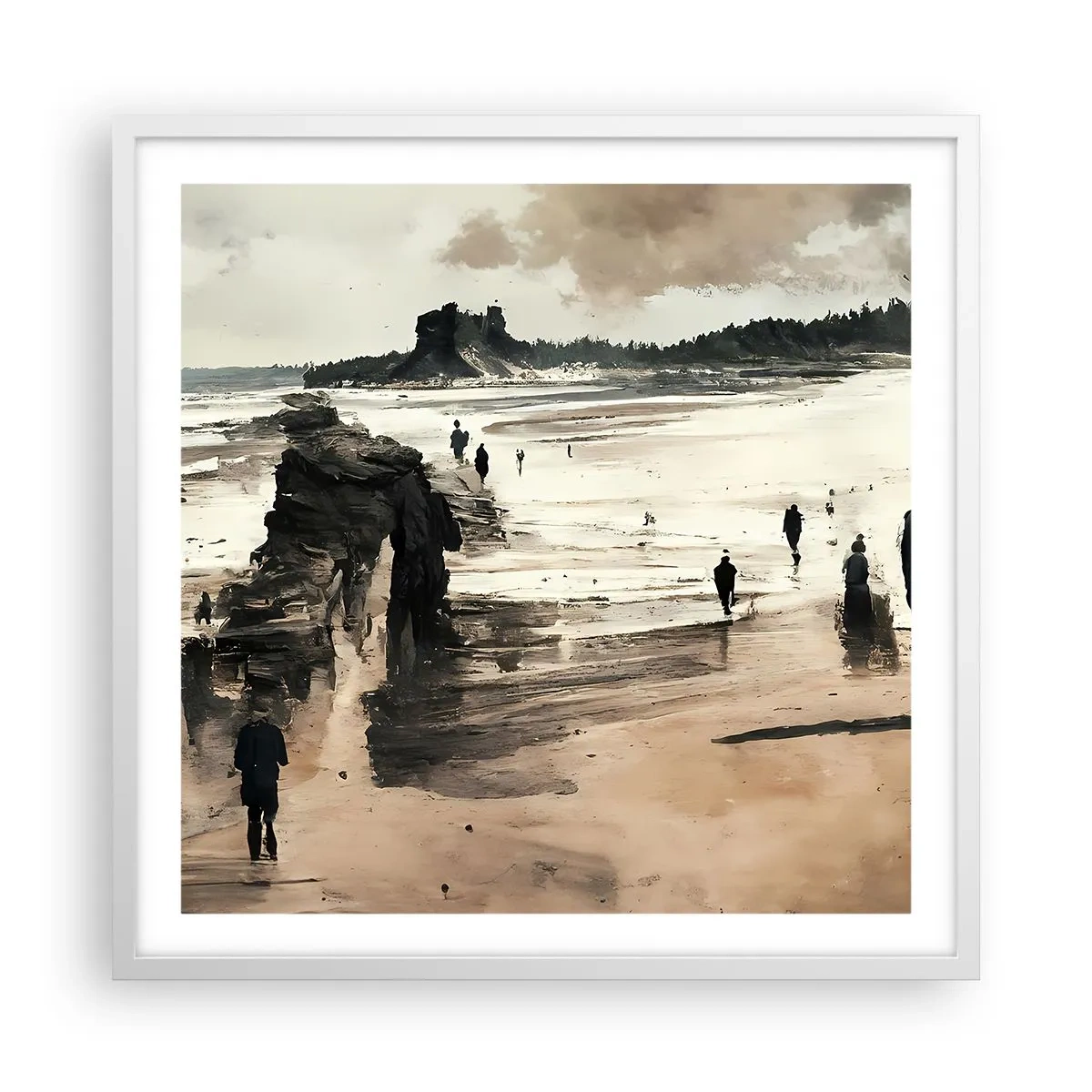 Plagát v bielom ráme - Vyvolaní - 60x60 cm