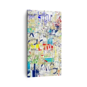 Obraz na plátne - Proste poteší oči - 45x80 cm