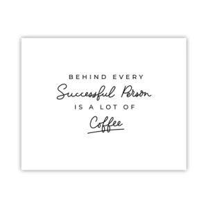 Plagát - Tajomstvo úspechu - 50x40 cm