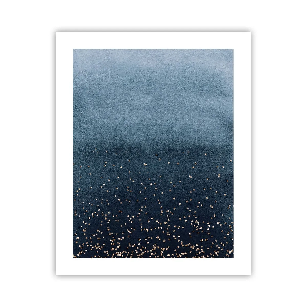 Plagát - Kompozícia – modrej fázy - 40x50 cm