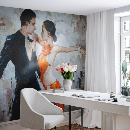 Fototapeta Premium Canvas - Dirty dancing - Abstrakcia, Tancujte, Tango - 350x256 cm