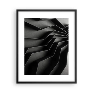 Plagát v čiernom ráme - Priestorový poriadok - 40x50 cm