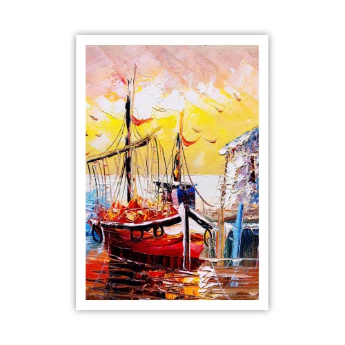 Plagát - Šťastný návrat - 70x100 cm