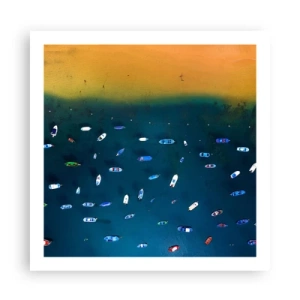 Plagát - Prázdninová hra - 60x60 cm