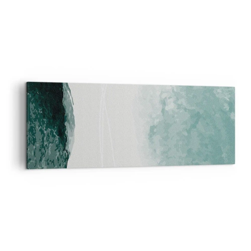 Obraz na plátne - Stretnutie s hmlou - 140x50 cm