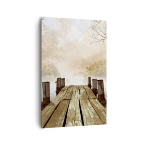 Obraz na plátne - Jemný smútok jesene - 80x120 cm