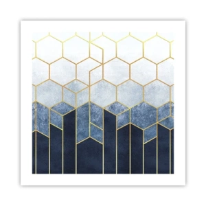 Plagát - Kompozícia v synkopickom rytme - 50x50 cm