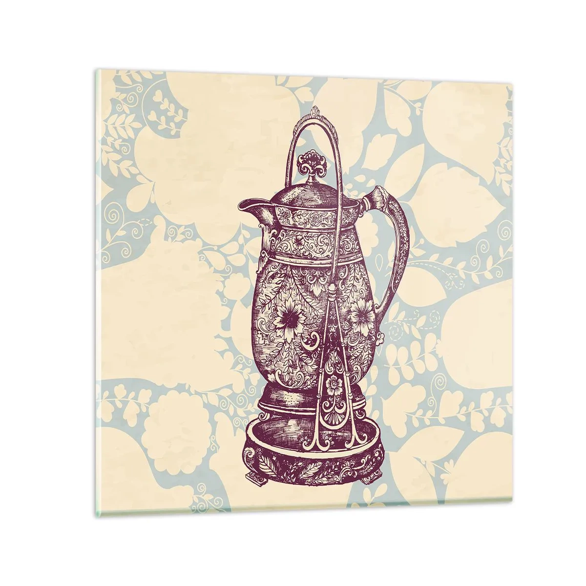 Obraz na skle - Krása všedného dňa - 70x70 cm