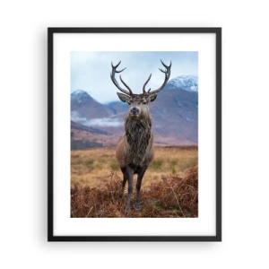 Plagát v čiernom ráme - Na vlastnej pôde - 40x50 cm