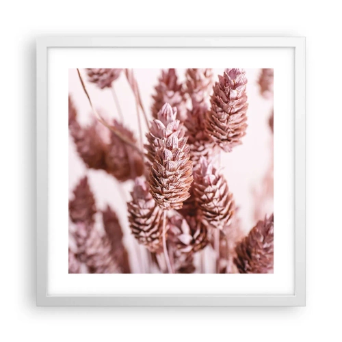 Plagát v bielom ráme - Zdanlivo nenápadné - 40x40 cm