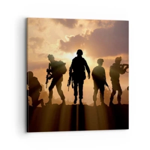 Obraz na plátne - Brothers in arms - 70x70 cm
