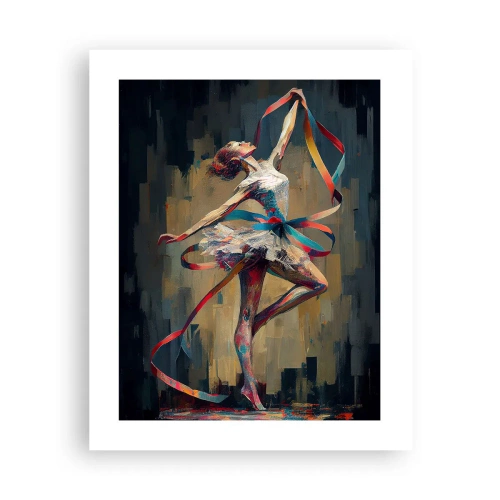 Plagát - Tanec so stuhou - 40x50 cm
