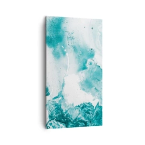 Obraz na plátne - Povodie modrej - 45x80 cm