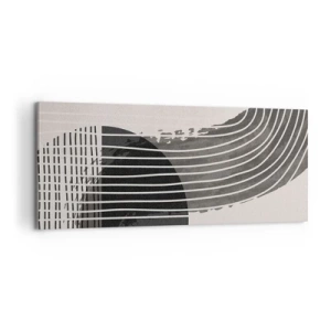 Obraz na plátne - Tam a späť - 100x40 cm