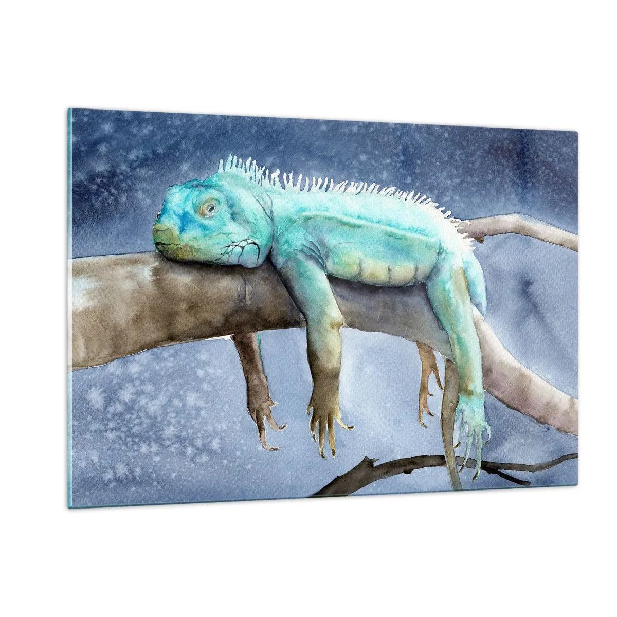 Obraz na skle - Je fajn! - 120x80 cm