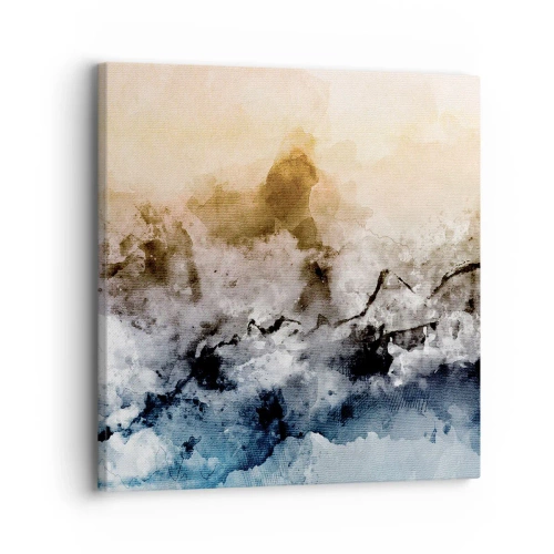 Obraz na plátne - Ponorené do mračná hmly - 30x30 cm