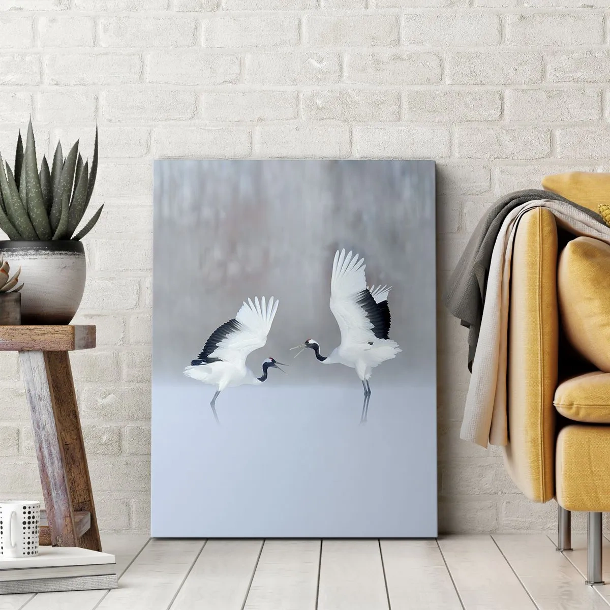 Obraz na plátne - Tanec v hmle - 80x120 cm