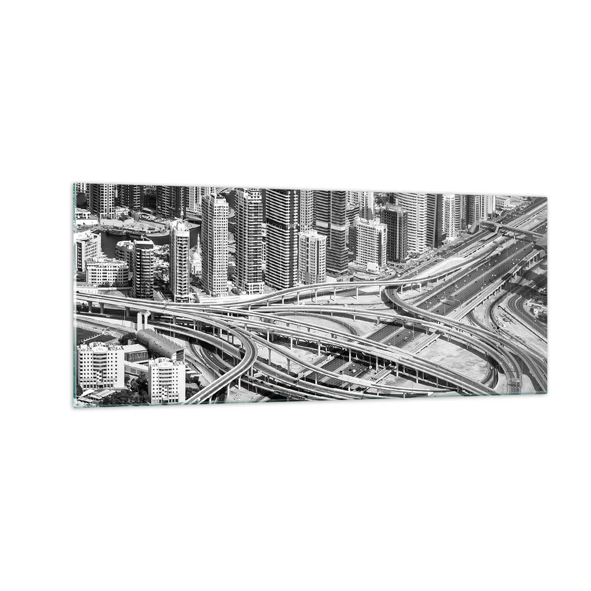 Obraz na skle - Dubaj – neskutočné mesto - 100x40 cm