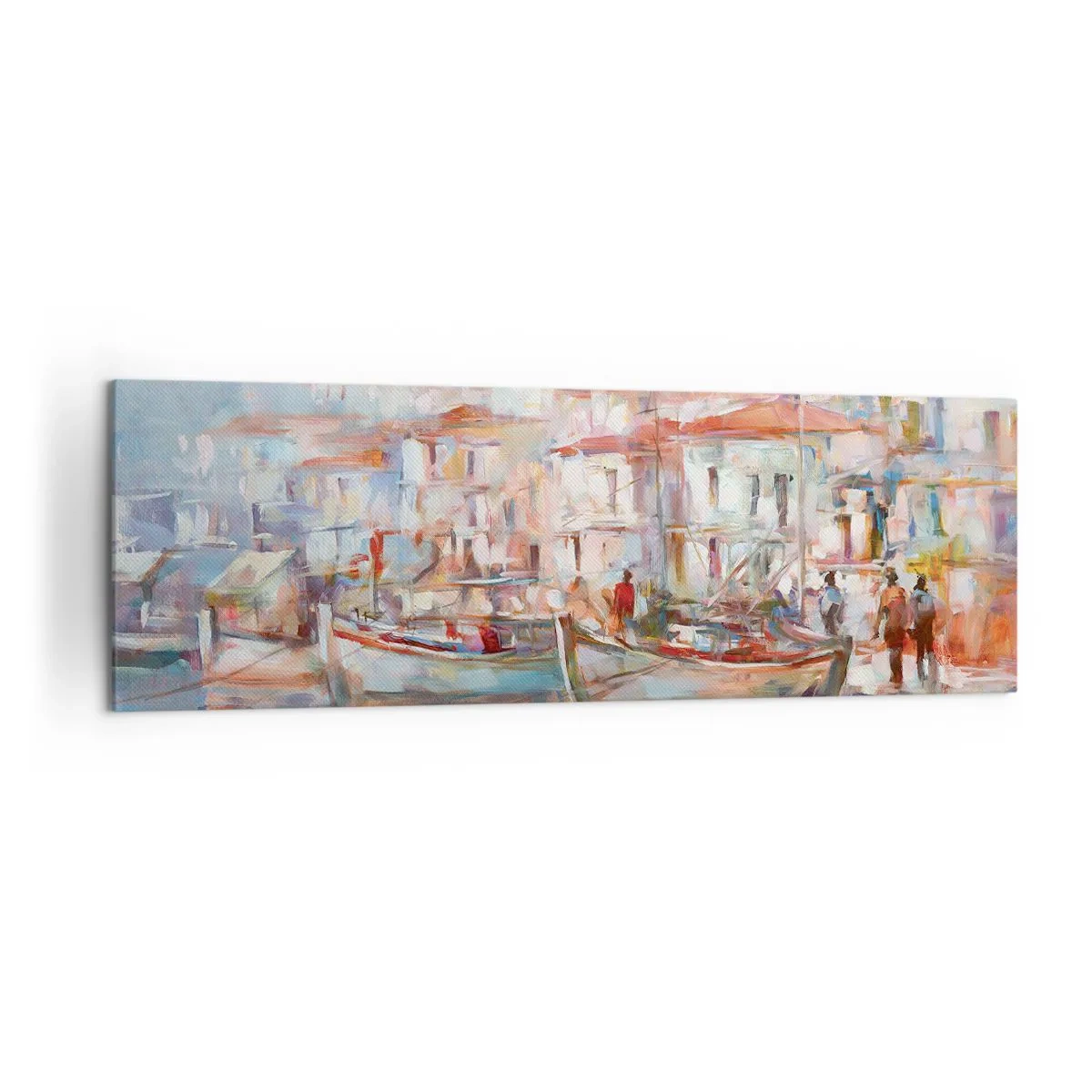 Obraz na plátne - Pastelová dovolenka - 160x50 cm