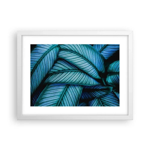 Plagát v bielom ráme - Čiary života - 40x30 cm