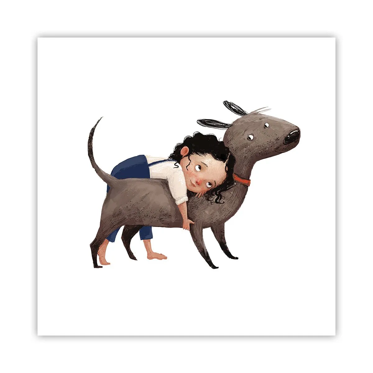 Plagát - Najlepší priatelia - 30x30 cm