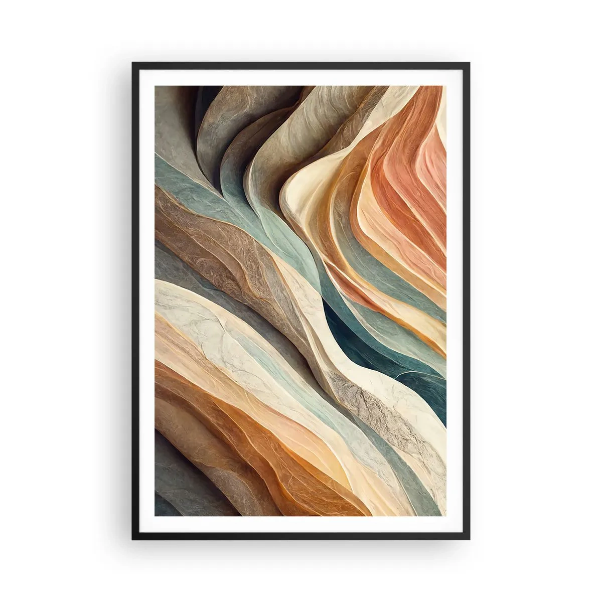 Plagát v čiernom ráme - Okamih pred zmenou - 70x100 cm