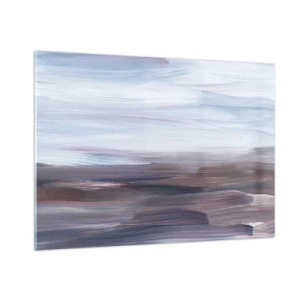 Obraz na skle - Živly: voda - 100x70 cm