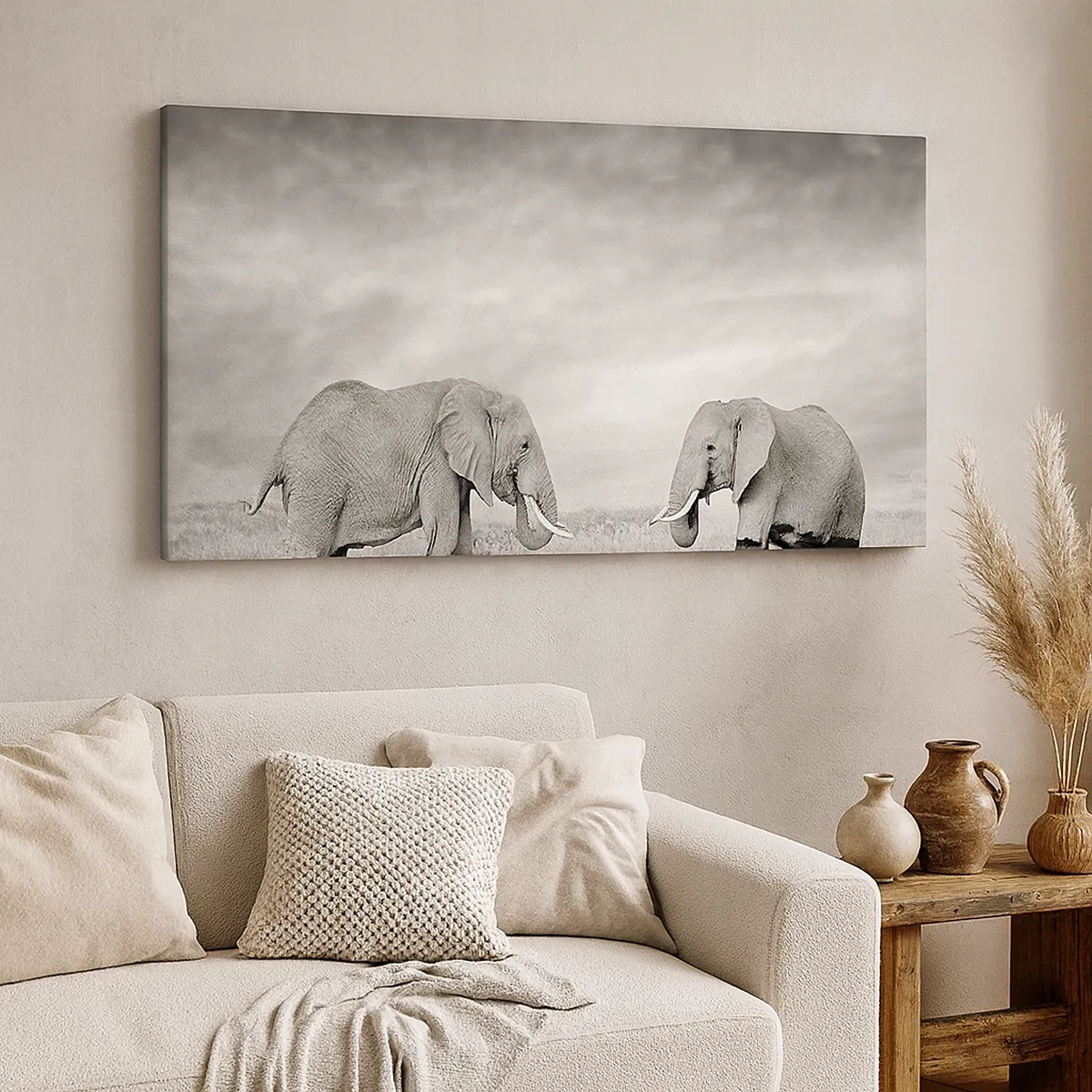 Obraz na plátne - Šedá je krásna - 30x30 cm