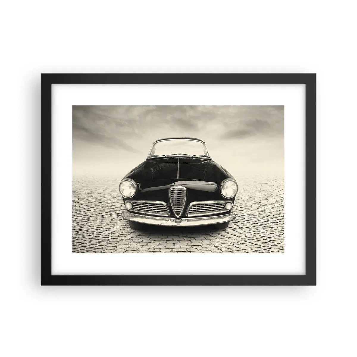 Plagát v čiernom ráme - Ako ma nemilovať? - 40x30 cm