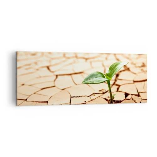 Obraz na plátne - Nespútaná sila života - 140x50 cm