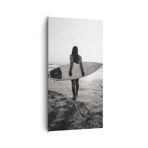 Obraz na plátne - Dcéra morskej vlny - 65x120 cm