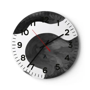 Nástenné hodiny - Mliečna dráha - 30x30 cm