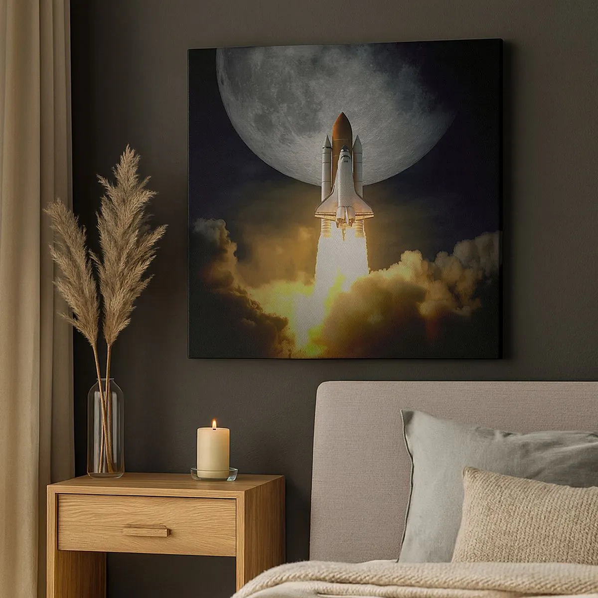 Obraz na plátne - Začiatok nadprirodzeného dobrodružstva - 30x30 cm