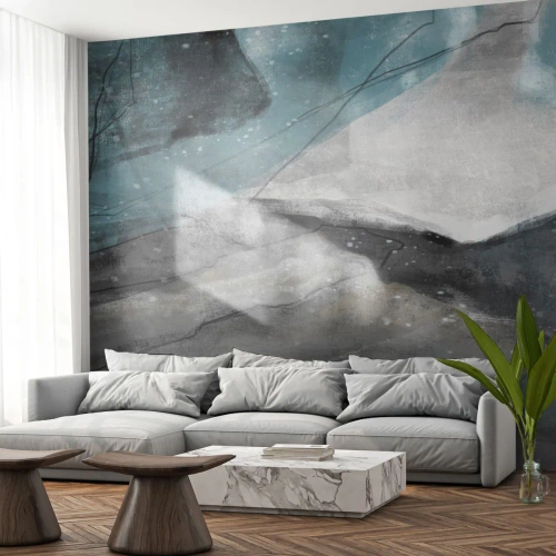 Fototapeta Premium Canvas - Abstrakcie: skaly a ľad - Minimalizmus, Kus, Moderné - 100x70 cm