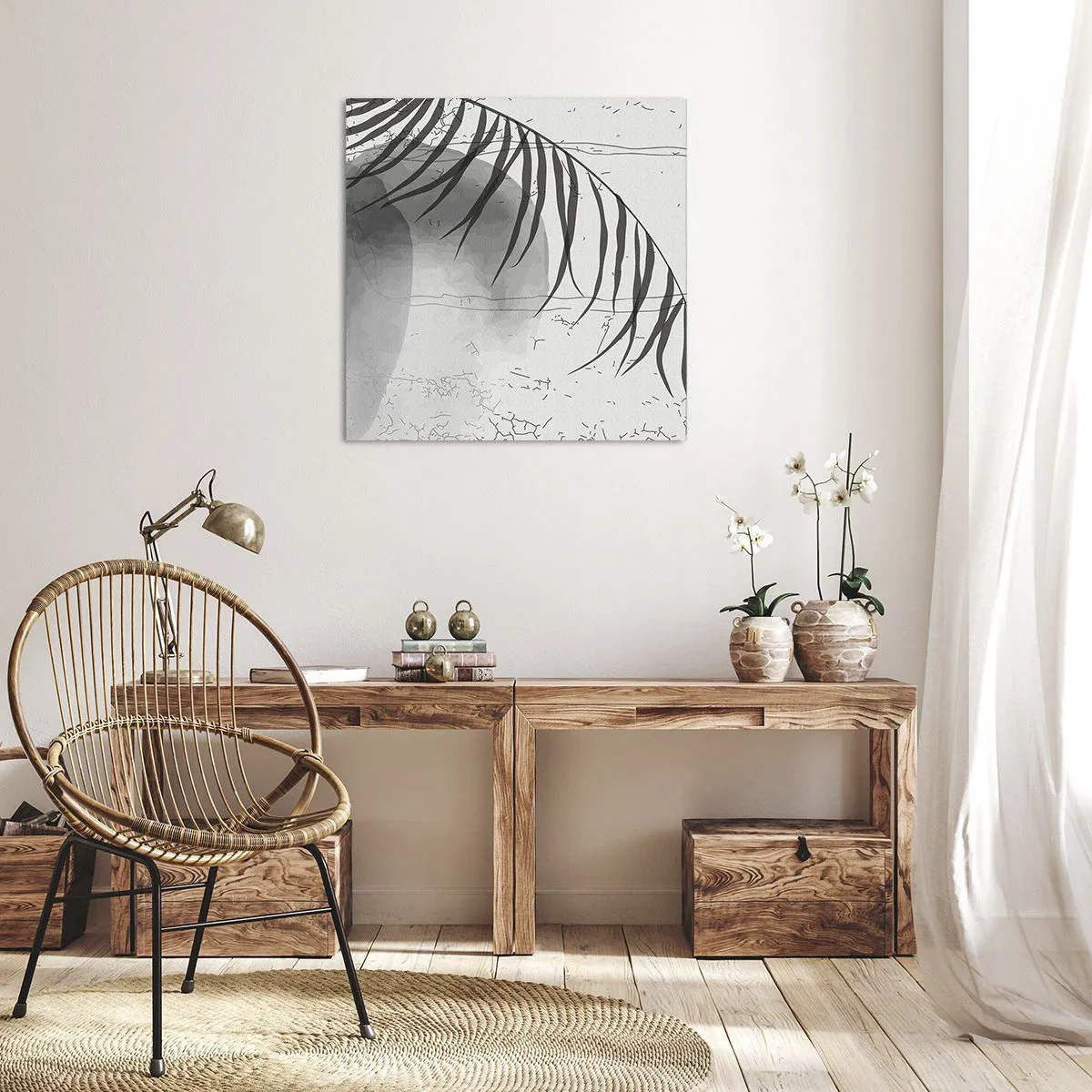 Obraz na plátne - Subtílna exotika prírody - 70x70 cm