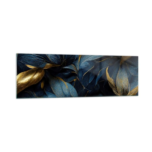 Obraz na skle - Podšívané zlatom - 160x50 cm