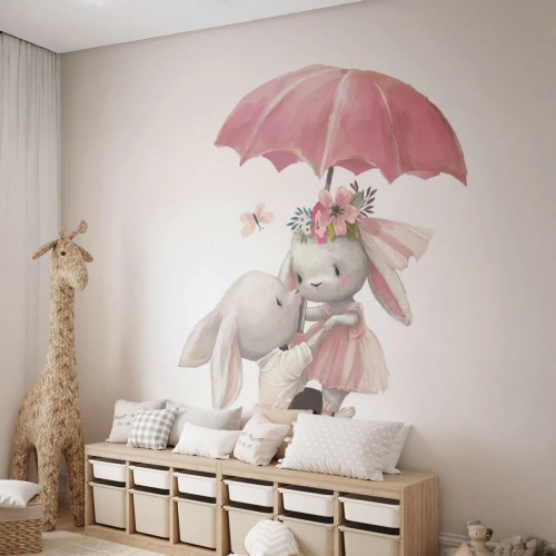 Fototapeta na mieru Premium Sand - To je láska - Pre deti, Králiky, Rozprávka