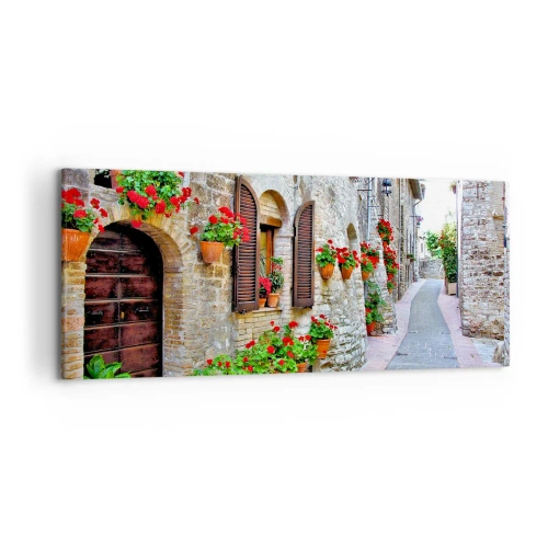Obraz na plátne - Talianska atmosféra - 120x50 cm