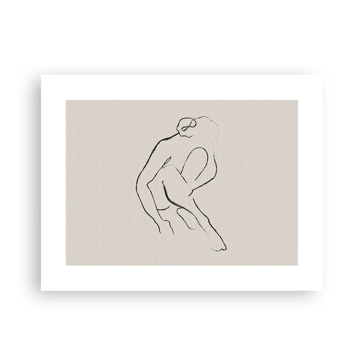 Plagát - Intímna skica - 40x30 cm