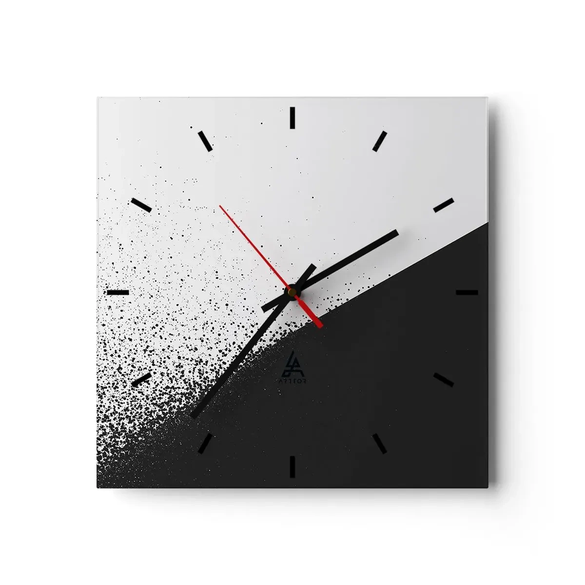 Nástenné hodiny - Rýchlejšie a rýchlejšie, viac a viac - 30x30 cm