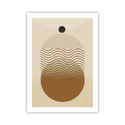 Plagát - O pôvode geometrických obrazcov - 50x70 cm