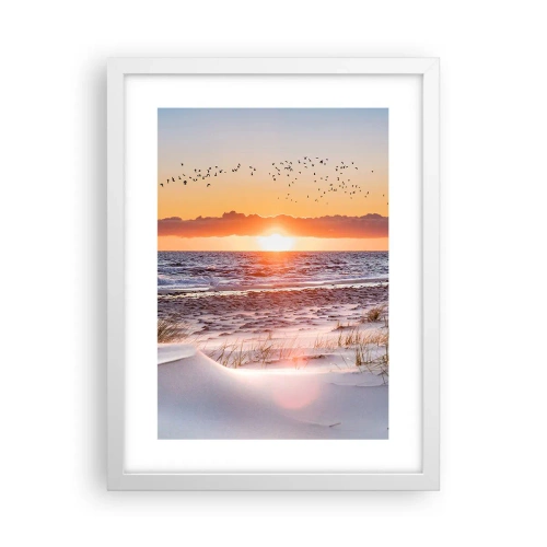 Plagát v bielom ráme - Horizontálna krajina - 30x40 cm