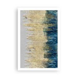 Plagát - Pozlátená hranica - 61x91 cm