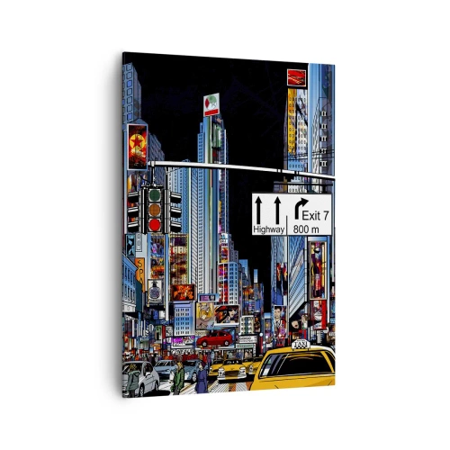 Obraz na plátne - Komiksová veľká noc - 70x100 cm