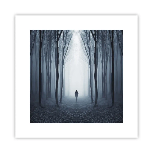 Plagát - A všetko jednoduché a jasné - 30x30 cm